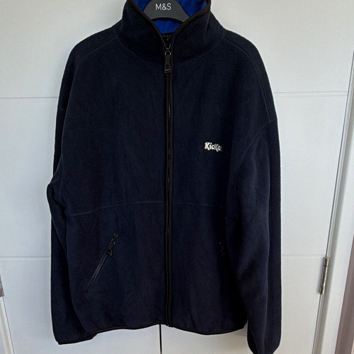 Kickers navy fleece full zip - kickers,
