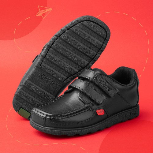 Kickers boys shoes black kids - kickers,