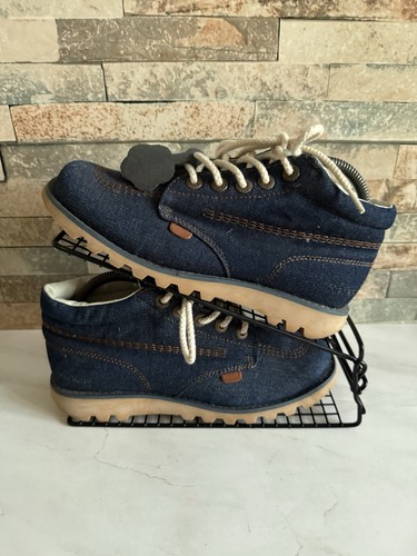 Kickers kick denim boots - hi,