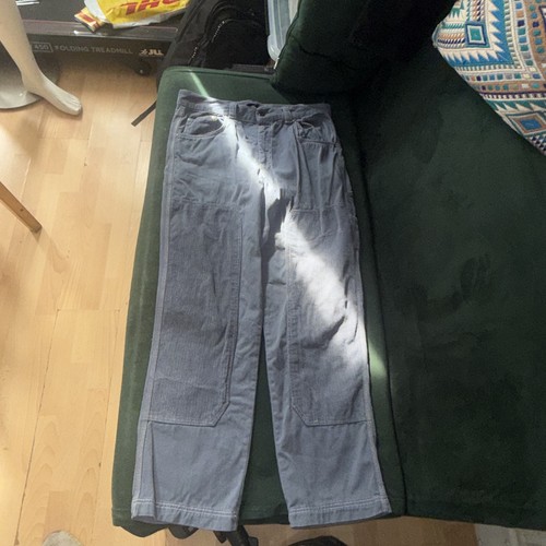 Blue corduroy kickers wide leg - corduroy,
