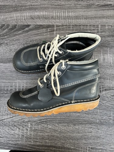 Kickers kick leather boots - kickers,