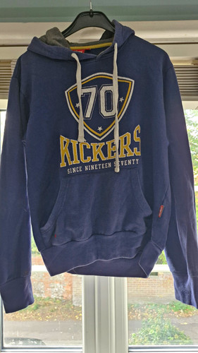 Kickers blue pullover hoodie - pullover,