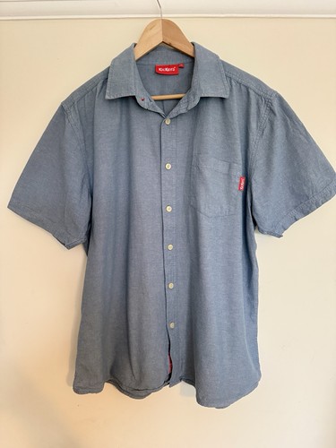 Kickers mens blue - short, sleeve