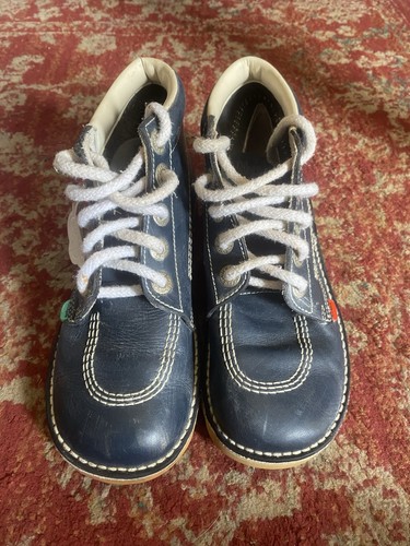 Kickers kick leather boots - hi,