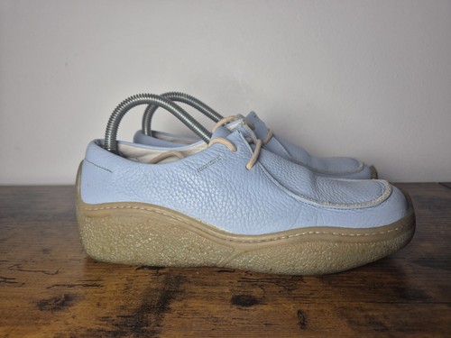 Kickers blue leather - blue,
