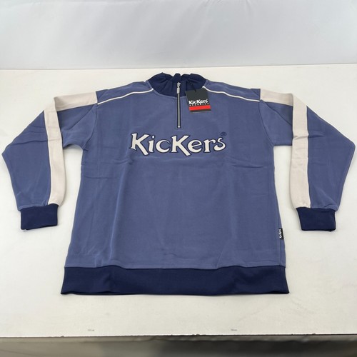 Kickers big spellout - big, blue