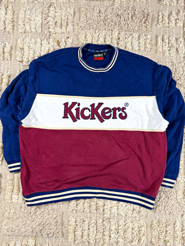 Kickers colourblock logo crew - kickers,