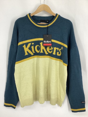Kickers mens logo panel - mens, knit