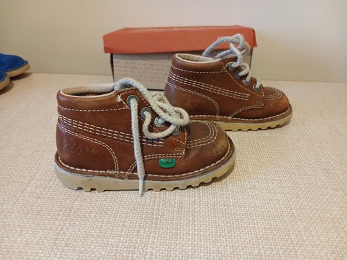 Kickers junior childs - kickers, tan
