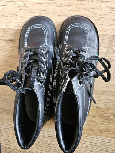 Kickers navy blue boots size - kickers,