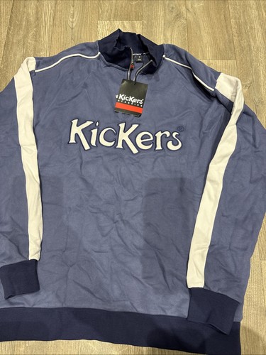 Kickers blue pullover - kickers,