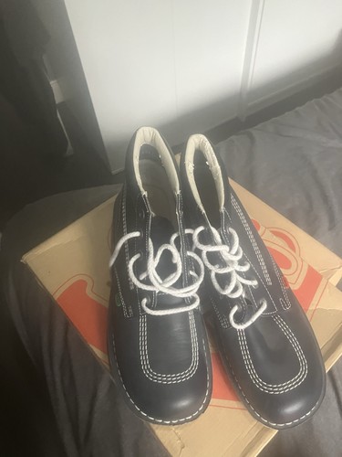 Kickers boots blue mens size